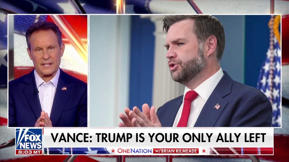 Let's hope the VP brings that same 'anger and defiance' to Iran for the next two months: Brian Kilmeade