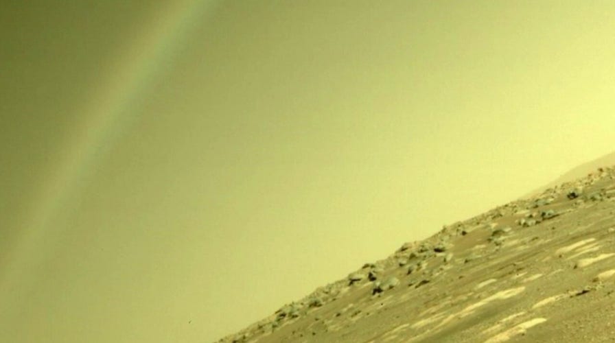 NASA explains mystery ‘rainbow’ on Mars