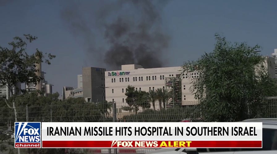 Iranian missile hits hospital in Israel
