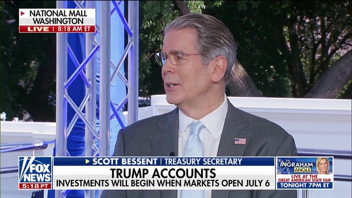 Treasury Secretary Scott Bessent details benefits of new Trump Accounts for newborns