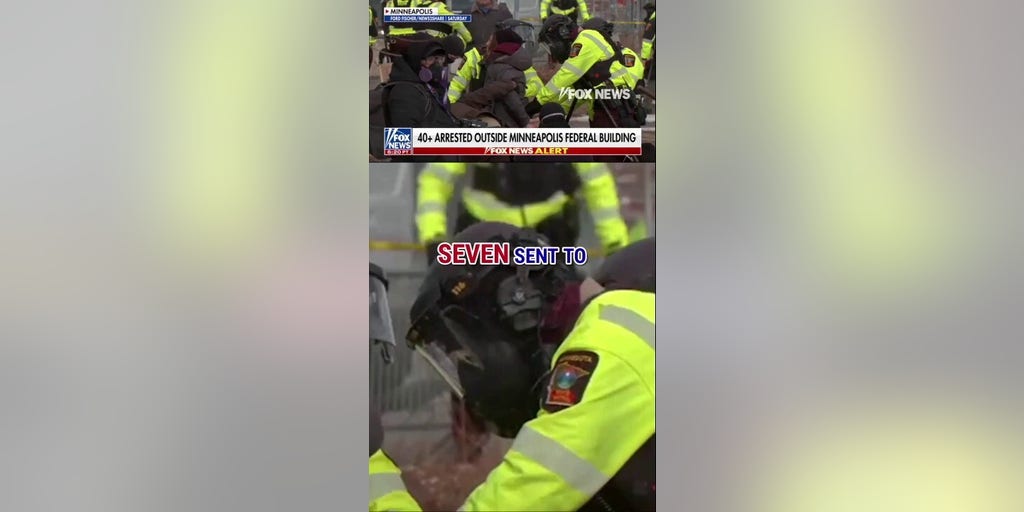 Anti-ICE protests turn VIOLENT in Minneapolis as federal agents targeted