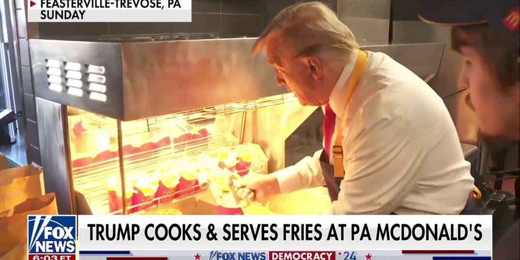 Democrats unravel over Trump's McDonald's appearance: 'It's a stunt'