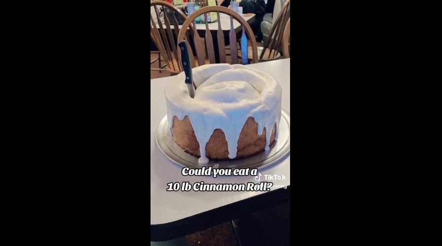 MIRA: Un enorme rollo de canela de un restaurante rural se hace viral en TikTok