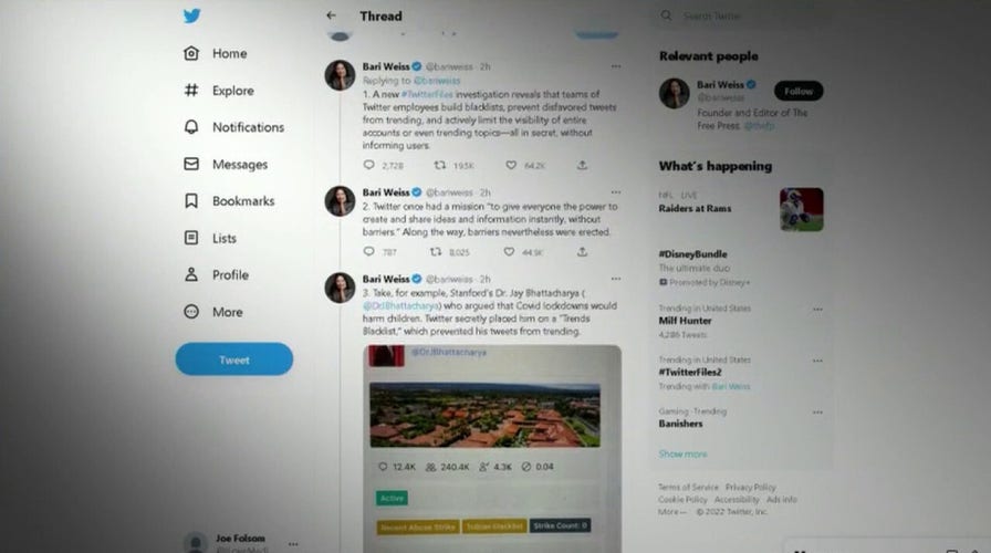 'Twitter Files' Part 2 claims 'secret blacklists', censoring users