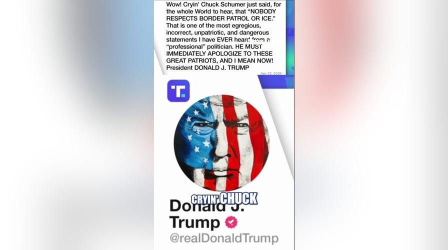 Trump DEMANDS Schumer apology: 'I MEAN NOW!'