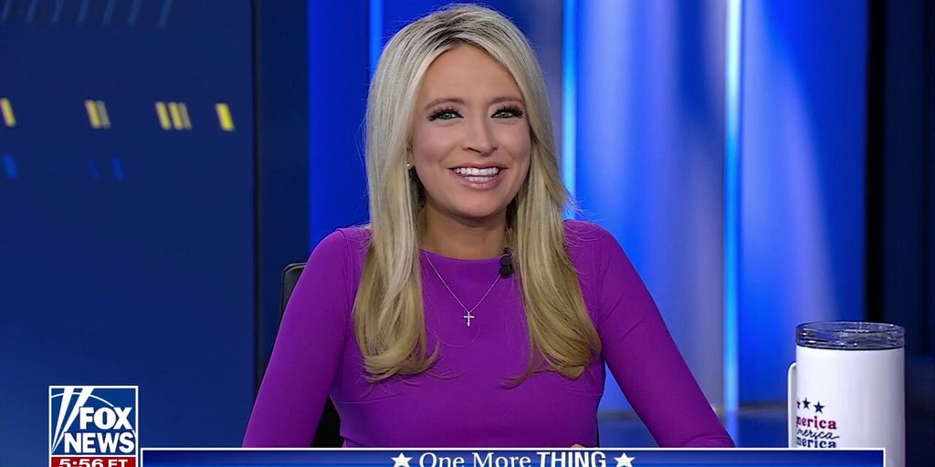Kayleigh McEnany get a surprise before taking maternity leave