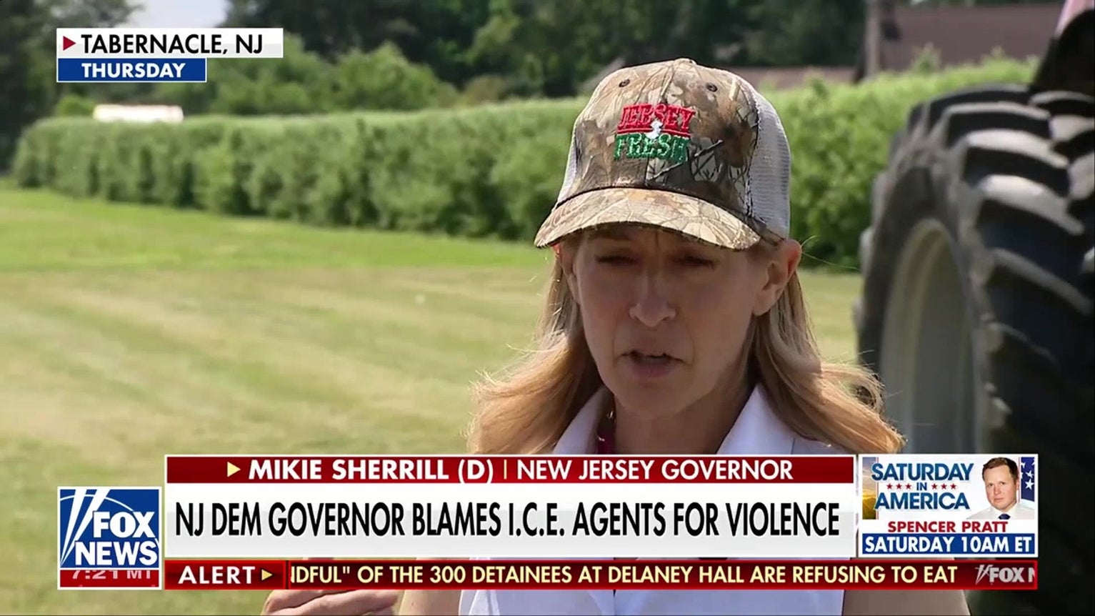 NJ governor defends anti-ICE agitators as violence erupts against federal agents