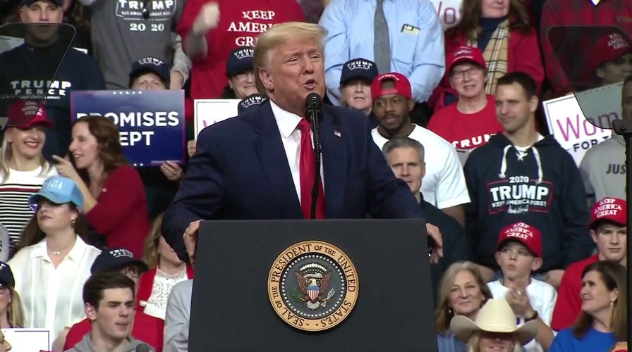 Trump rips 'Crazy Bernie': Democrats 'want to run your health care but they can't run a caucus'