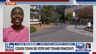 Conservative students discuss how college towns are shifting Democratic - Fox News