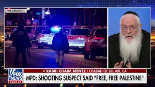 Rabbi calls DC shooting of Israeli embassy staffers a 'rallying call' for all Americans