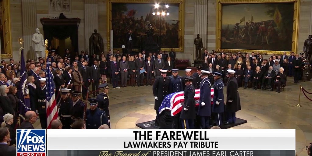 Lawmakers pay tribute to Jimmy Carter ahead of official state funeral