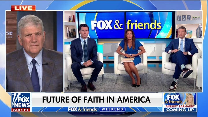 Christian faith in America has ‘never’ been at a lower point: Rev. Franklin Graham