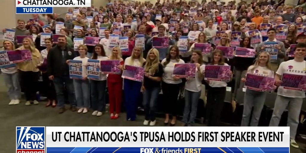 Riley Gaines speaks at first UT Chattanooga TPUSA chapter event