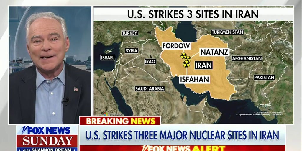 Sen. Kaine slams Trump's 'unconstitutional' action against Iran: 'Offensive war of choice'