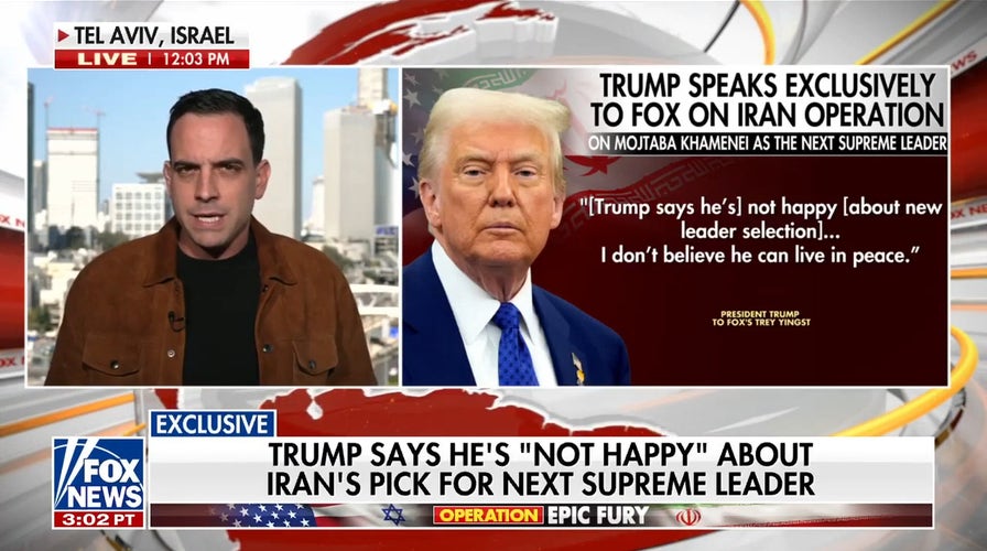 Trump no está contento con el nuevo líder supremo y afirma que es posible entablar conversaciones con Irán.