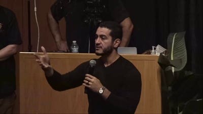 El-Sayed refers to pregnant woman as 'adult' or 'juvenile human' at campus event