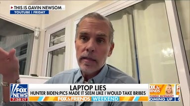 Hunter Biden responds to laptop scandal during Newsom interview