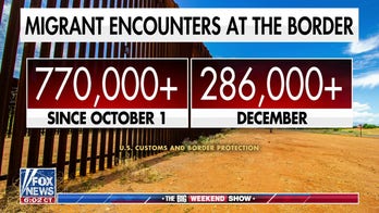 Migrant encounters on the up into 2024