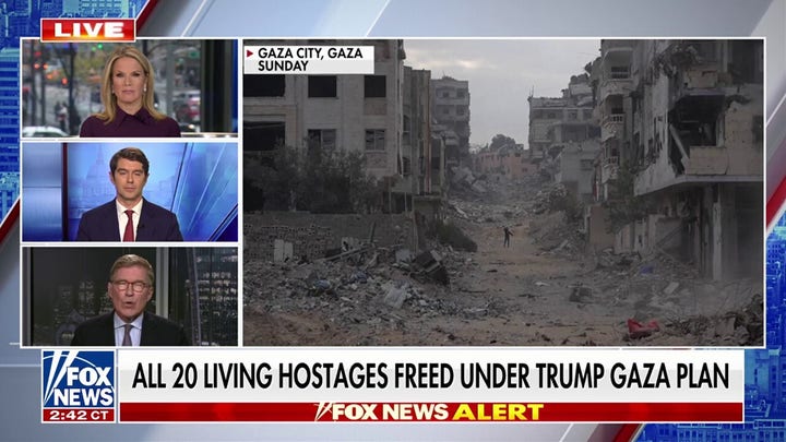 Todos los rehenes que quedaban vivos en Gaza en virtud del acuerdo de paz de Trump.