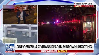 1 officer and four civilians dead in Midtown shooting