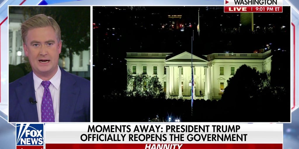 Trump to deliver remarks on passed bill when he officially reopens government