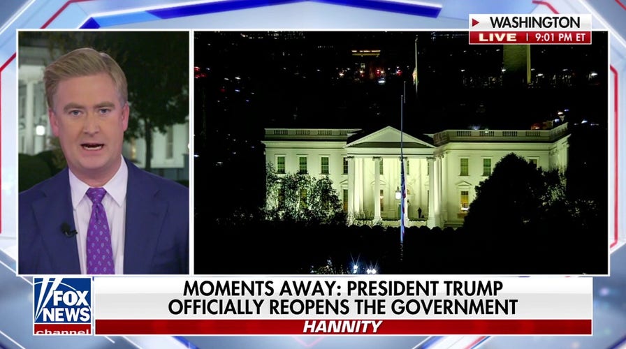 Trump to present  remarks connected  passed measure  erstwhile   helium  officially reopens government