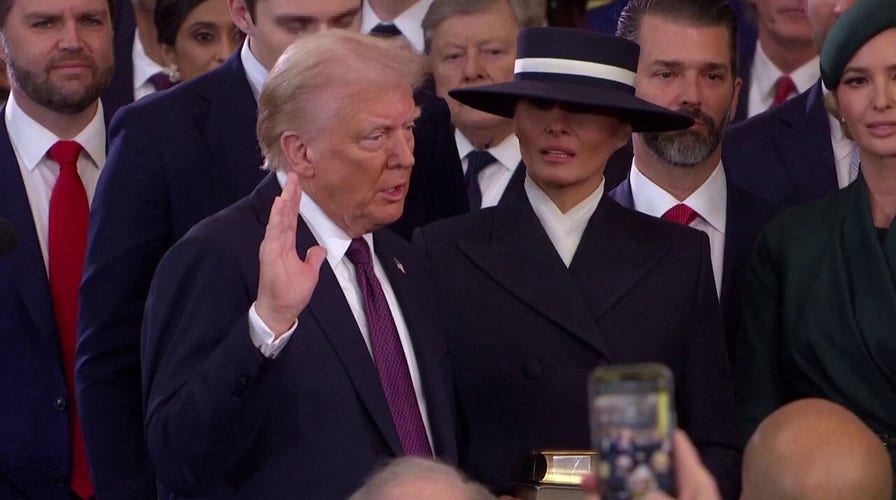 Donald Trump jura el cargo de Presidente de los Estados Unidos