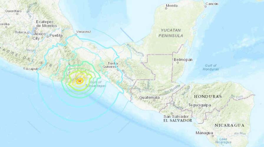 Mexico hit by magnitude 7.4 earthquake