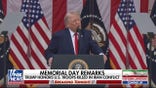 Donald Trump pushes for Iran deal, honors war dead