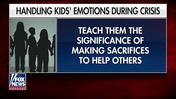 Tips on handling your kids' emotions during a nationwide crisis