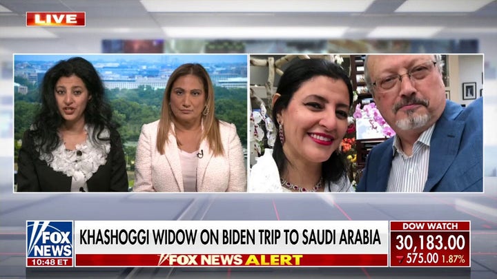 Jamal Khashoggi's widow speaks on Biden's trip to Saudi Arabia
