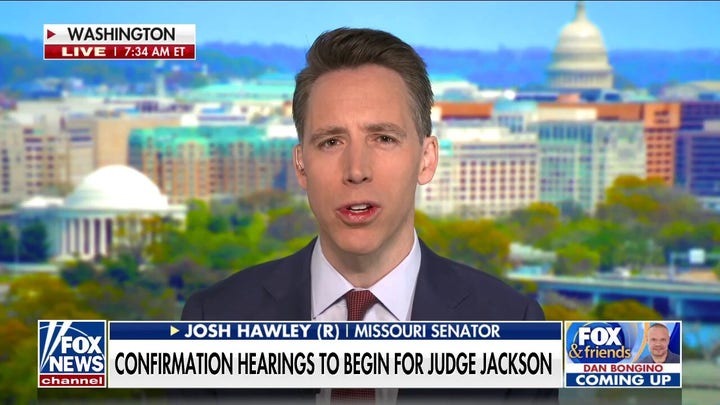 Sen. Hawley: Judge Jackson gave porn offender ‘lenient’ sentence lower than federal guidelines recommend