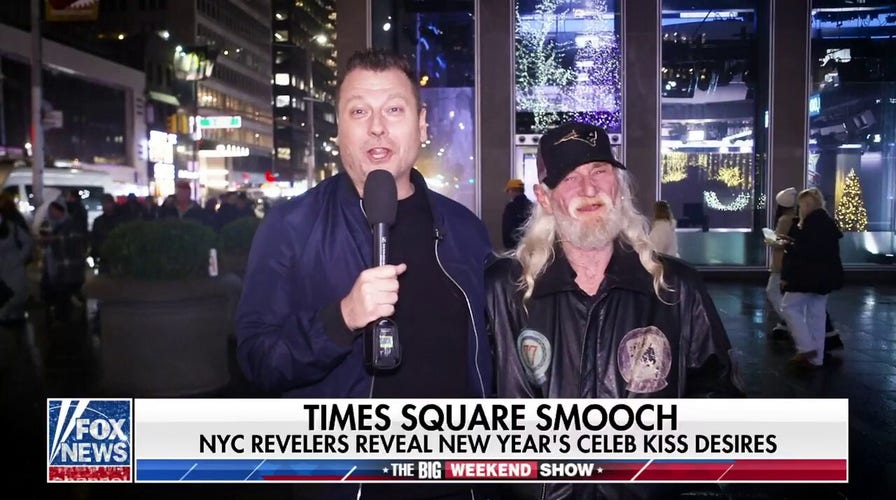 NYC revelers reveal their celebrity New Years kiss desires