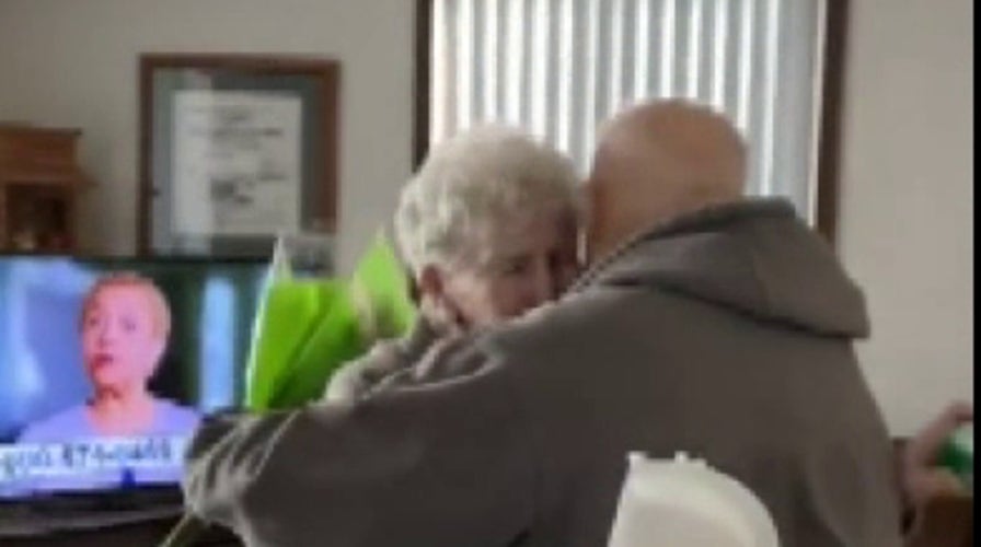 Minnesota couple reunited in time for wife's birthday