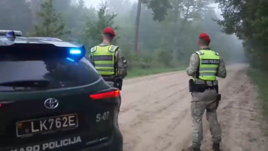 NATO jets shoot down drone over Lithuania after alliance warns against border strikes