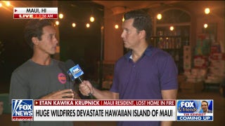 Will Cain speaks to Maui resident who says leadership is 'slacking' - Fox News