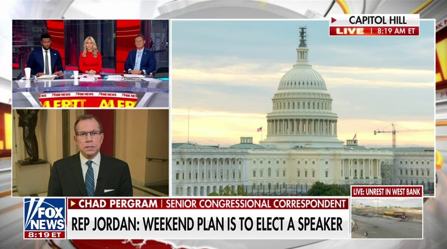 Jim Jordan says plan is to elect a speaker over the weekend