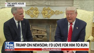 Trump rails against 'Gavin New-scum' in meeting with Canadian PM - Fox News