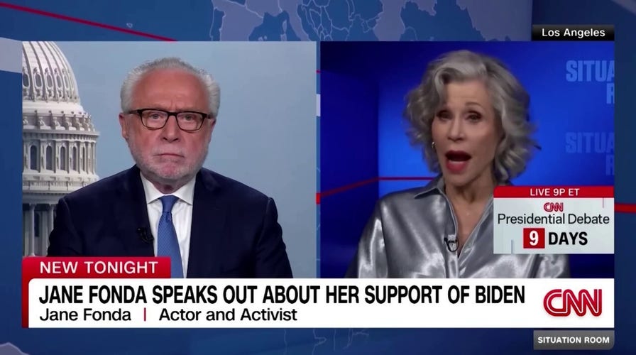 Jane Fonda defends Biden's mental sharpness: 'He's just fine'