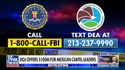 DOJ escalates Mexican cartel crackdown with $100M in rewards