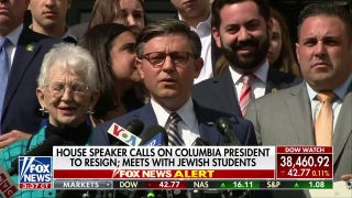 Columbia student praises Speaker Johnson's visit, scolding of university president, anti-Israel protesters - Fox News