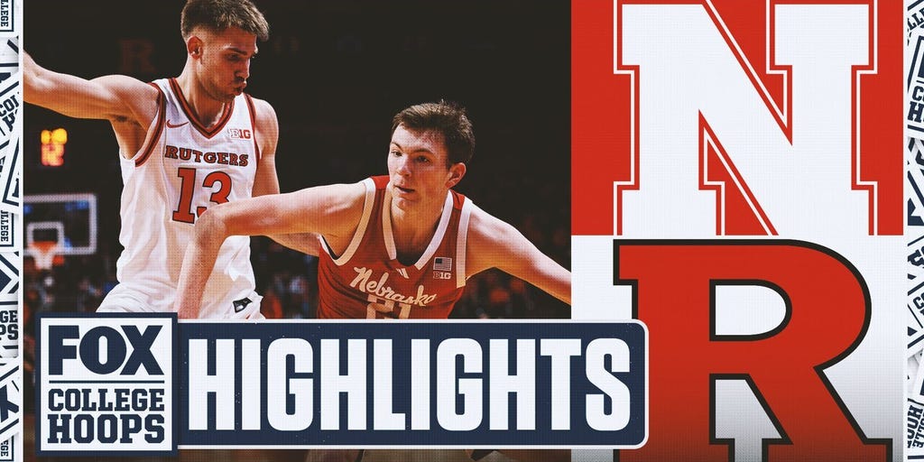 No. 9 Nebraska Cornhuskers vs. Rutgers Scarlet Knights Highlights 🏀 FOX College Hoops