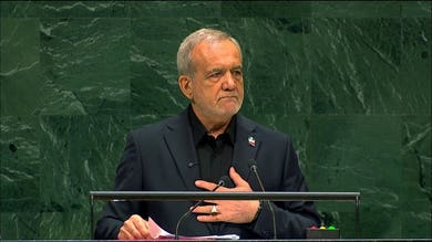 Iran President Pezeshkian to UNGA: Iran only seeks 'peaceful' nuclear power