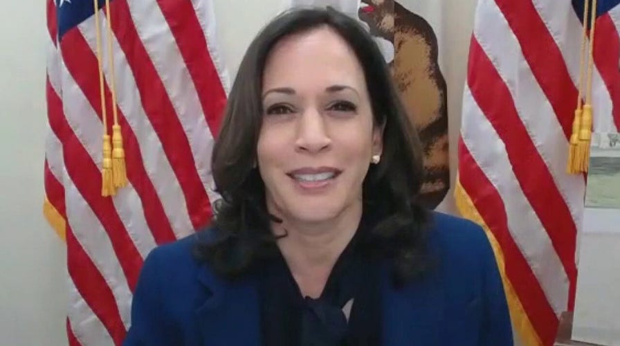 Kamala Harris experiences technical difficulties at SCOTUS confirmation hearing