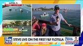 Fox News' Steve Doocy has breakfast with friends on the water