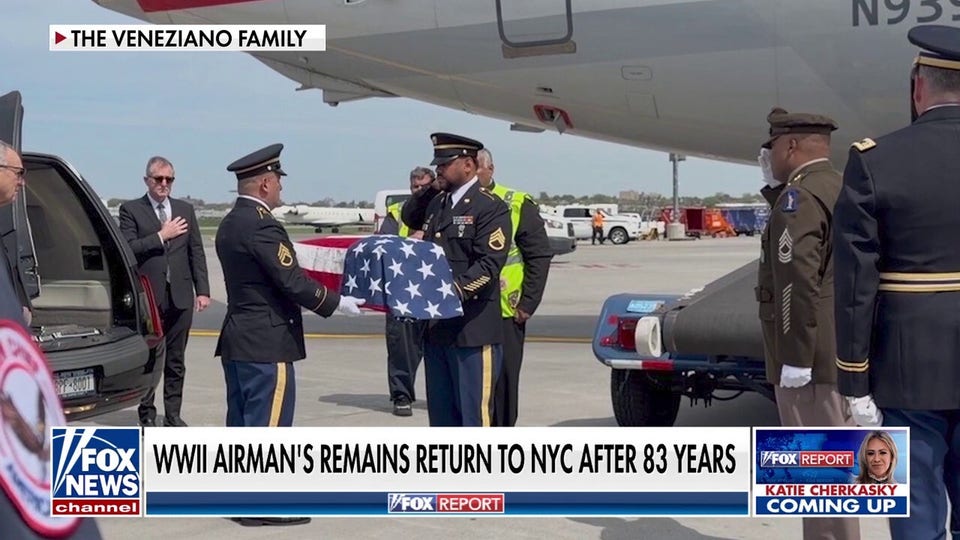 WWII Airman Nicholas Governale's remains return to NYC after 80+ years