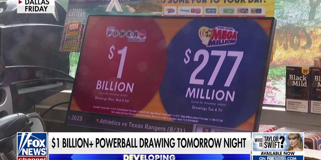 Powerball jackpot surpasses $1 billion as prize yet to be won