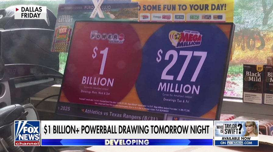 Powerball jackpot surpasses $1 billion as prize yet to be won
