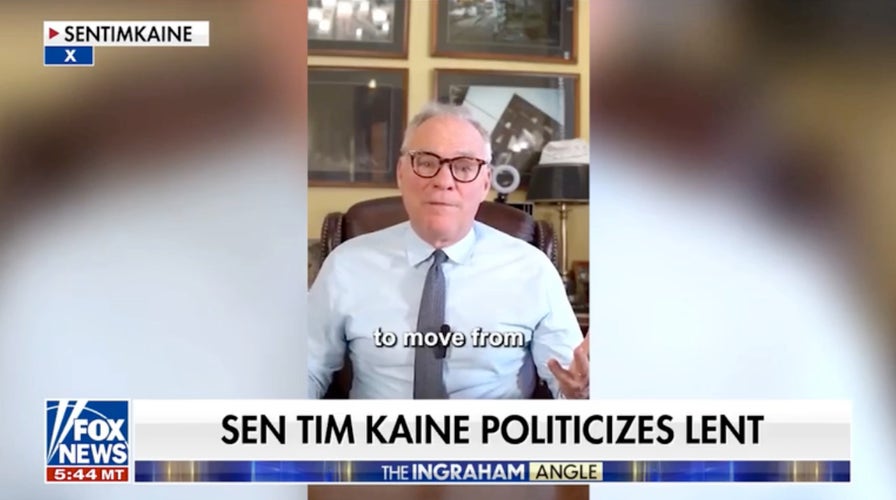 'Friday Follies': Tim Kaine accused of politicizing Lent