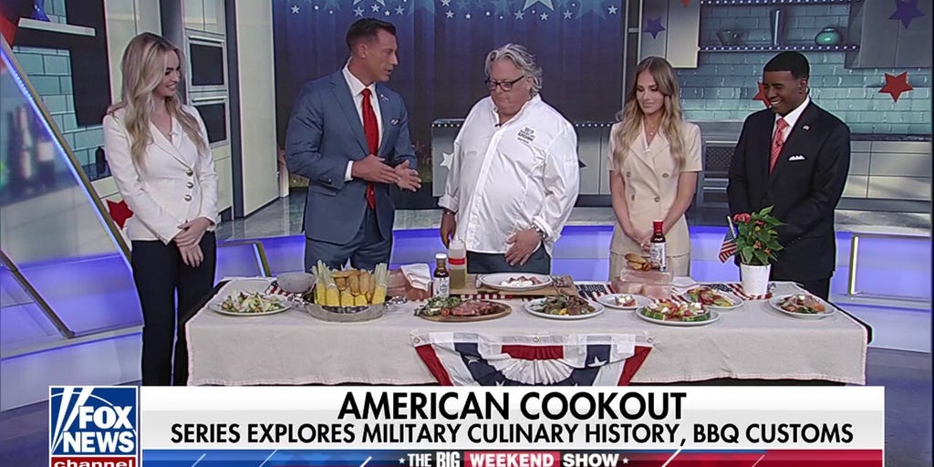Chef David Burke showcases patriotic recipes from 'American Kitchen' special